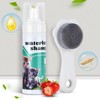 Waterless Cat Shampoo with Cat Brush, Cat Dry Shampoo, No