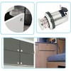 2Pcs Push Button Latch, Push to Close Latches for Perpendicular