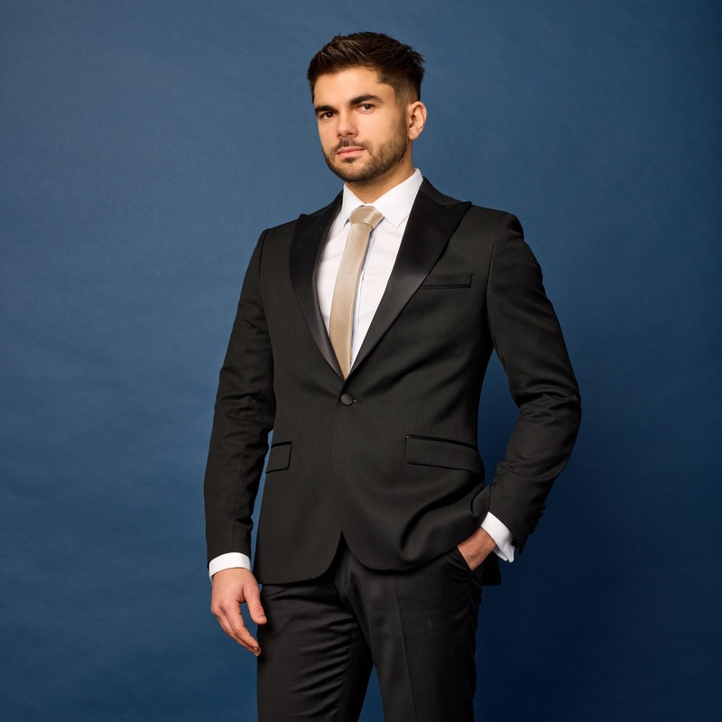 Ladeheid TMM-5 Classic Men's Tie, Matt, Perfect for Office &