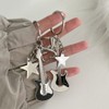 EZB Electric Guitar Charm Keyring | Decorative Keychain Gift Idea