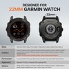 Bandletic 22mm Tactical Military Nylon Watch Band Compatible with Garmin