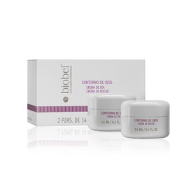 Biobel Contorno de Ojos (Crema de Día y Crema de Noche) 2 de 14ml cada uno                                                                            