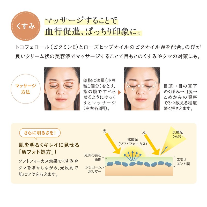 FANCL Clear Eye Serum W 1 Piece Serum Eye Serum