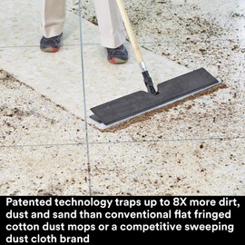 3M Easy Trap Duster Sweep and Dust Sheets for Cleaning Dirt, Sand, and Hair on Hardwood Floors, Vinyl, and Tile in Kitchens, Bathrooms, and Entryways, 5” x 6” Sheets, 60 Sheets/Roll