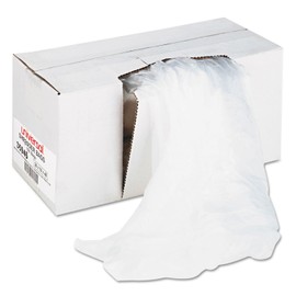 Universal UNV35946 40 - 45 Gallon High-Density Shredder Bags - Clear (100/Box)