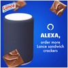 Lance Sandwich Cookies, Nekot Fudge, 10 Individually Wrapped Packs, 6