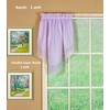 Today's Curtain Emelia Original Voile Ascot 25", Lilac, 40" W