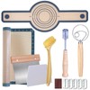 Bread Making Tools and Supplies, Set of 7, inclued Silicone