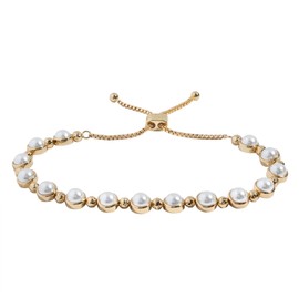 Alex and Ani Pearl Bolo Bracelet