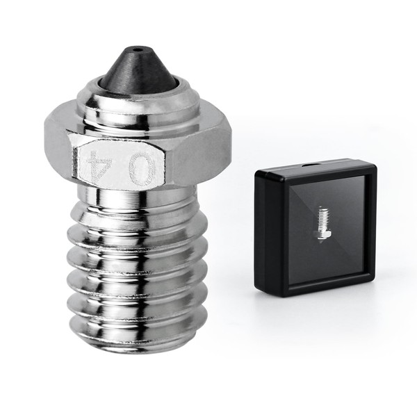 Tungsten Carbide Tip Bimetal V6 Hardened Steel Nozzle 0.4mm for