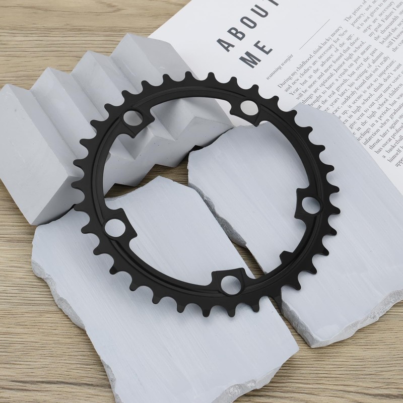 YINETTECH 1Pc 110mm BCD 5 Arm Bicycle Inner Chainring 34T