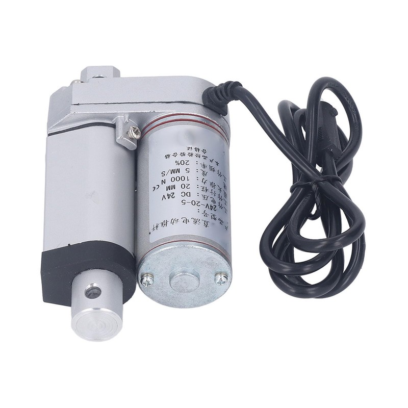 24V DC Electric Linear Actuator 20mm Stroke Length Telescopic Push