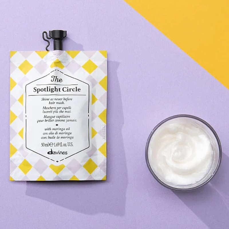 Davines The Spotlight Circle Mascarilla capilar para dar brillo 50