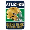 2025 Notre Dame Irish National Championship Sign Orange Bowl Champions CFP