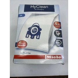 Miele GN Vacuum Bags - 3D AirClean - 4 HEPA Bags & 2 Filters Per Box