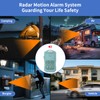 Wireless Radar Motion Detector Sensor – Add-On Accessory Only, No