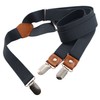 JAIFEI Suspenders And Pre-Tied Bowtie Set For Boys And Men,