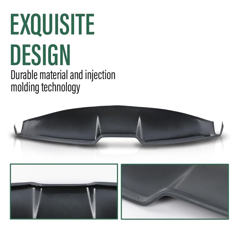 LQI Dashboard Dash Cover Compatible with Ford Mustang Base Model