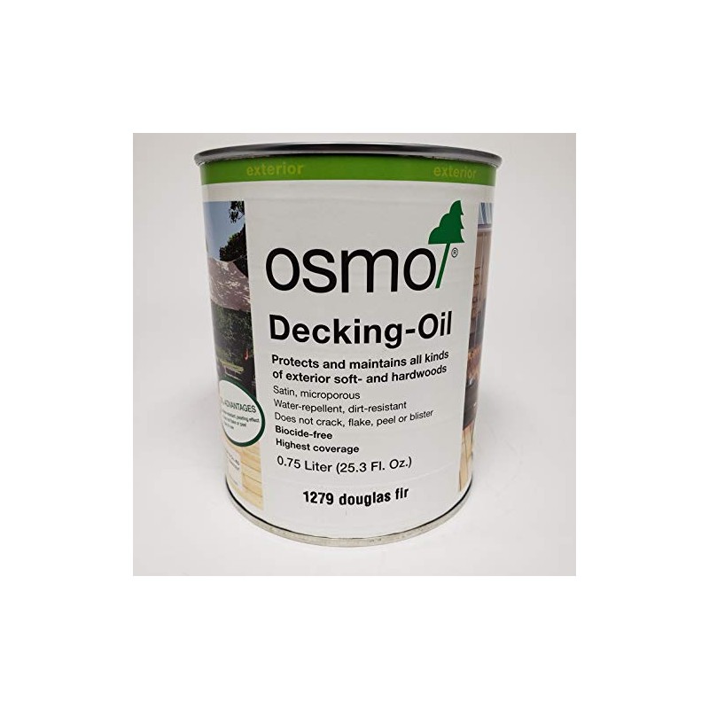 OSMO - Decking Oil - 1279 Douglas Fir - 0.75