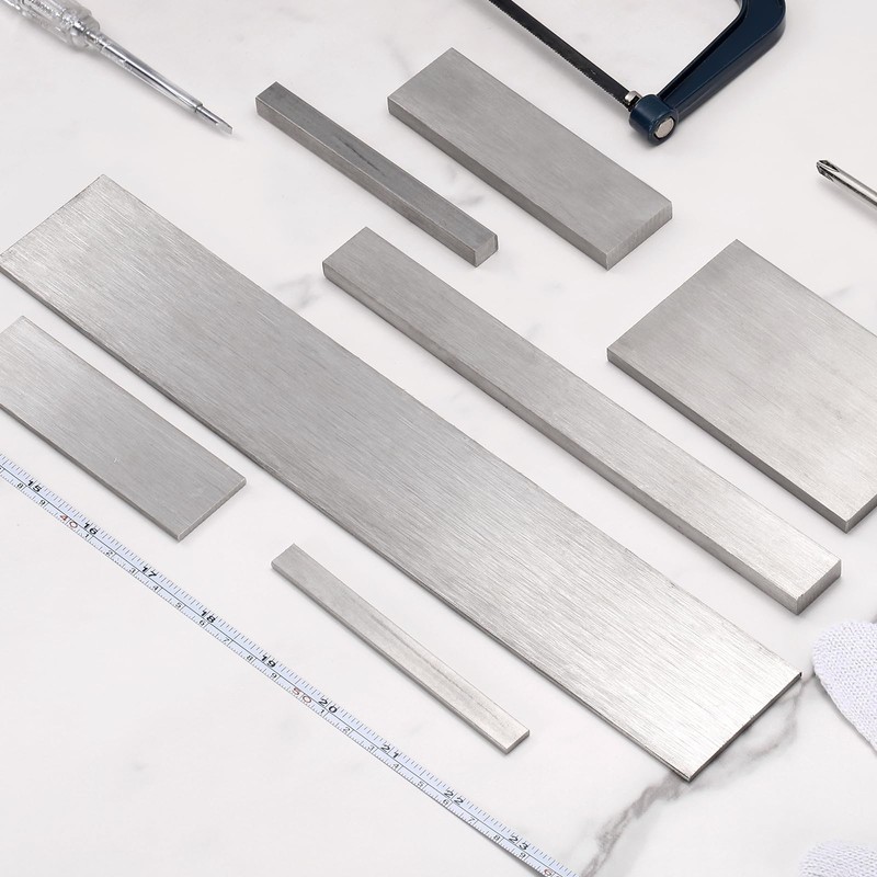 uxcell 304 Stainless Steel Flat Bar 1/8" Thickness, 2-3/8" Width,