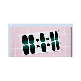 14Pcs Gradient Glitter Silver Matte Polish Full Cover Nail Wraps Sticker Da015 Nail Wraps Stickers Manicure Supplies for Women Nails Full Long Lasting Easy Apply and Remove