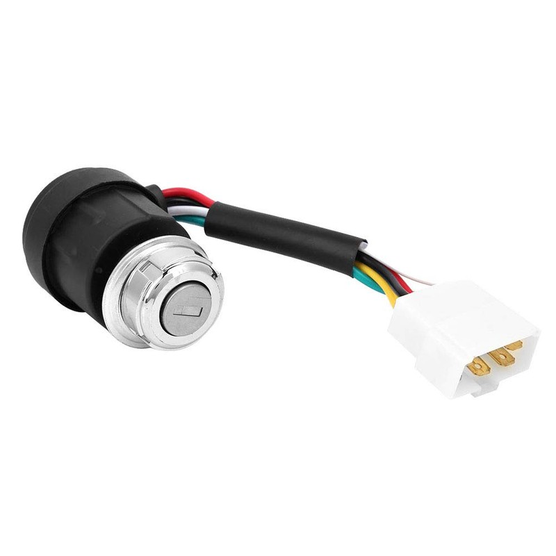 Ignition Key Switch 5 Wire Keyed Ignition Start Switch with