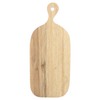 Wood Cutting Board with Handle Hand Polished Beautiful Chopping Board