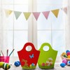 Pack of 13 Easter Baskets Felt Easter Bunnies, Easter Gift