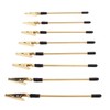 10Pcs Metal Memo Clips Gold Color Electroplated Safe Light Strong