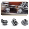 8Pcs Dishwasher Lower Wheel Assembly 611475 Replacement for Bosch Lower