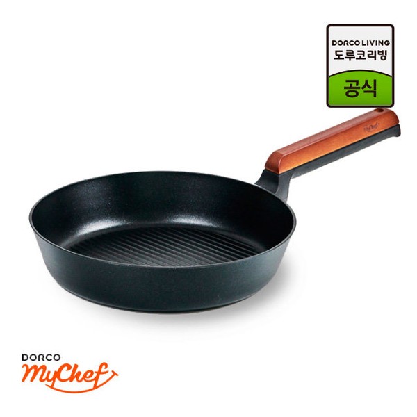 Dorco My Chef Hazel Induction (IH) Round Grill Pan 26cm