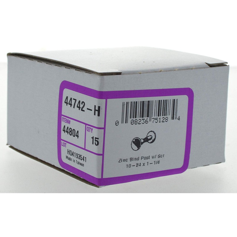 The Hillman Group 44804 1-1/4-Inch Posts with Steel Screw, 15-Pack,