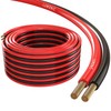 Lumonic Lautsprecherkabel | 10m Rot Schwarz | 2X 4mm² CCA