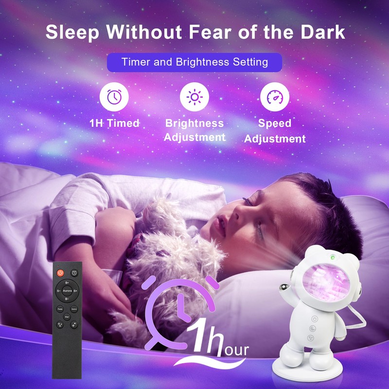Mexllex Galaxy Projector, Star Projector Night Light, Nebula Night Light