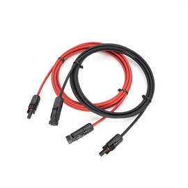 W onder Full Energy - Cavo MC4 per pannello solare, 3 m, connettore femmina e maschio per impianti fotovoltaici