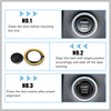 RATCHROLL Engine Start Stop Button Cover Kit One Click Push