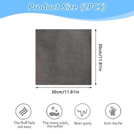 JinliangGuo Soft Smooth Streak-Free Rag Cleaning Cloths Reusable Microfiber Cleaning Towels Thickened Magic Cleaning Cloth for Furniture, Glass, Cars, Metal