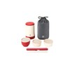 OSK UTSUWA ENJI SW-3 Stainless Steel Thermal Lunch Box, Diameter