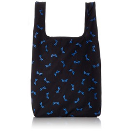 Route E Cotton Folding Eco Bag UE Lou Shopper Portable Puppy & Neco Puppy French Bulldog