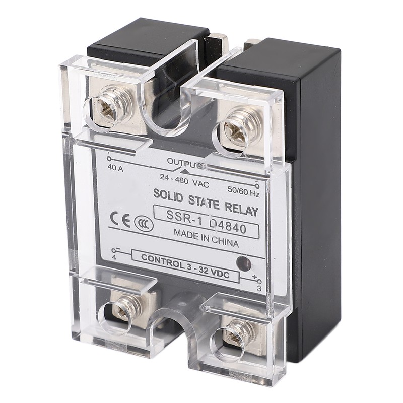 Solid State Relay SSR Industrial Systems 40A DC to AC