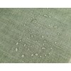 Karina Home Moss Green Linen Look Wipe Clean Tablecloth Vinyl