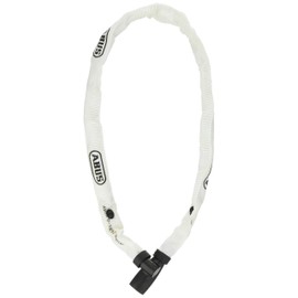 ABUS 1500 Bicycle Key Lock Road Bike Key Chain Lock 23.6 inches (60 cm) White