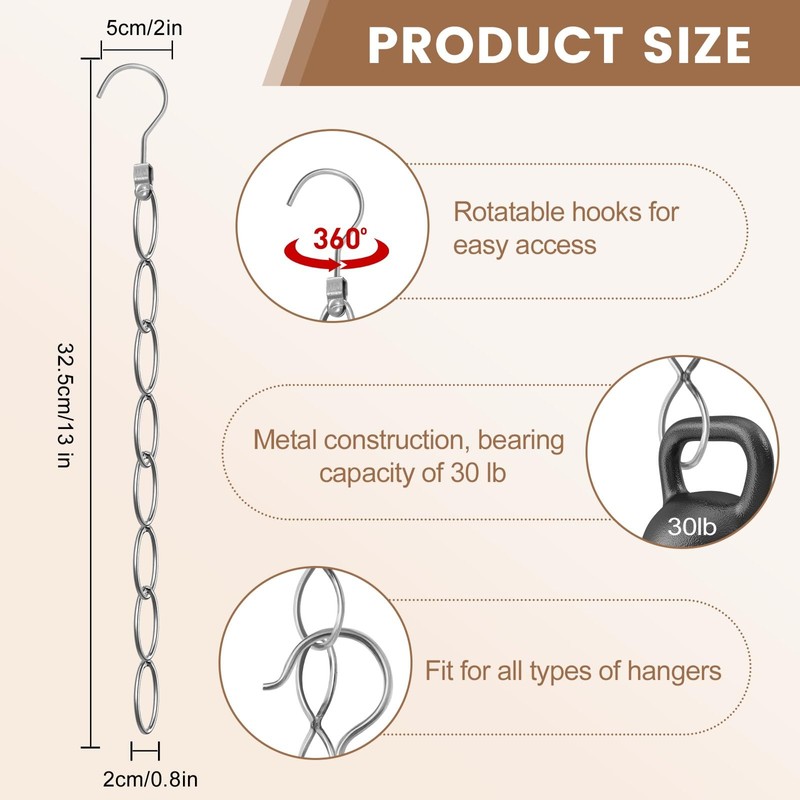 NAKBINX 5 Pack Space Saving Hangers Organizer: Collapsible Heavy Duty