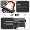 Jenngaoo Miniature Piano Model, Black Piano Musical Instrument Model Wooden