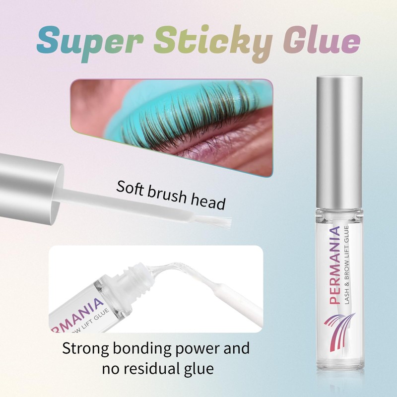 PERMANIA Lash Lift Kit - Upgraded Eyelash Perming & Brow