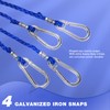 A1FISHER 4 Arm Crab Trap Harness with Heavy Duty Metal