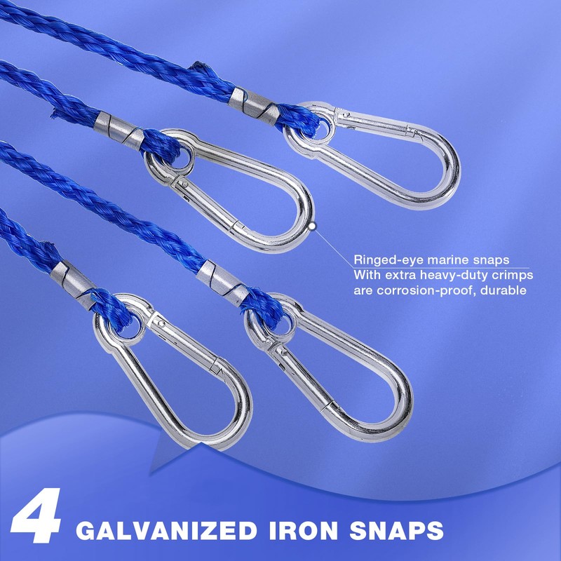 A1FISHER 4 Arm Crab Trap Harness with Heavy Duty Metal