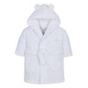 Metzuyan Baby Girls Boys Dressing Gown Fleece Snuggle Robe Hooded