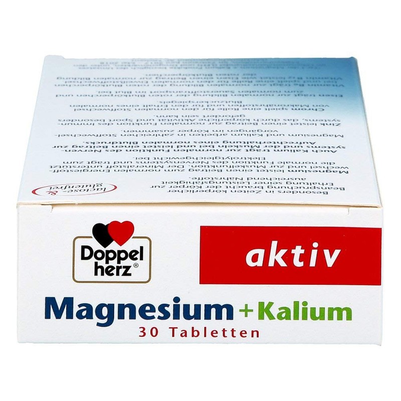 Doppelherz Magnesium + Potassium 400 - For Normal Muscle Function