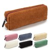 Zouwel Pencil Case, Corduroy Fabric School Pencil Case, Boys Aesthetic
